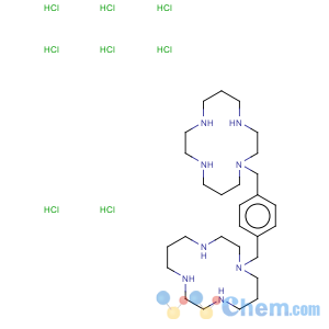 CAS No:155148-31-5 1,1'-[1,4-Phenylenebis(methylene)]bis[1,4,8,11-tetraazacyclotetradecane]