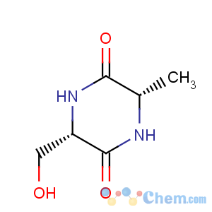 CAS No:155225-26-6 2,5-Piperazinedione,3-(hydroxymethyl)-1-methyl-, (3S)-