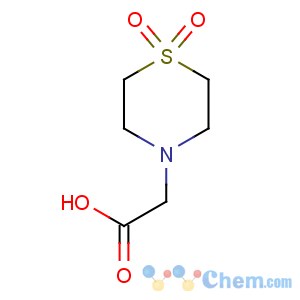 CAS No:155480-08-3 2-(1,1-dioxo-1,4-thiazinan-4-yl)acetic acid
