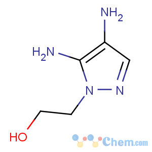 CAS No:155601-17-5 2-(4,5-diaminopyrazol-1-yl)ethanol
