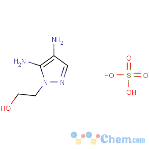 CAS No:155601-30-2 2-(4,5-diaminopyrazol-1-yl)ethanol