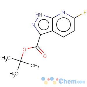 CAS No:155601-71-1 1H-Pyrazolo[3,4-b]pyridine-3-carboxylicacid, 6-fluoro-, 1,1-dimethylethyl ester