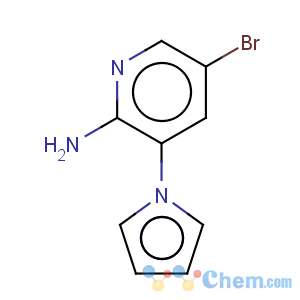 CAS No:155630-03-8 2-Pyridinamine,5-bromo-3-(1H-pyrrol-1-yl)-