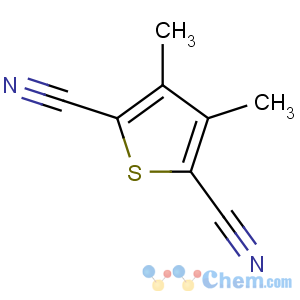 CAS No:155632-41-0 3,4-dimethylthiophene-2,5-dicarbonitrile
