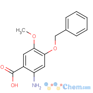 CAS No:155666-33-4 2-amino-5-methoxy-4-phenylmethoxybenzoic acid