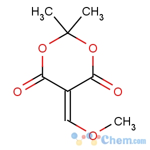 CAS No:15568-85-1 5-(methoxymethylidene)-2,2-dimethyl-1,3-dioxane-4,6-dione