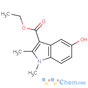 CAS No:15574-49-9 ethyl 5-hydroxy-1,2-dimethylindole-3-carboxylate