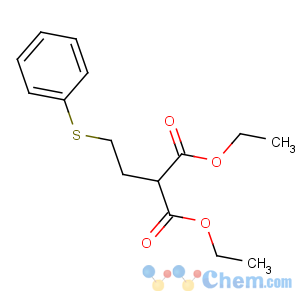 CAS No:1558-97-0 diethyl 2-(2-phenylsulfanylethyl)propanedioate