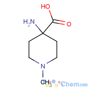 CAS No:15580-66-2 4-Piperidinecarboxylicacid, 4-amino-1-methyl-