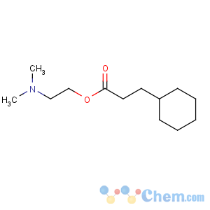 CAS No:15585-86-1 2-(dimethylamino)ethyl 3-cyclohexylpropanoate