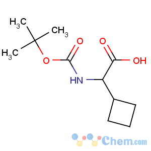 CAS No:155905-77-4 2-cyclobutyl-2-[(2-methylpropan-2-yl)oxycarbonylamino]acetic acid