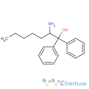 CAS No:15599-37-8 2-amino-1,1-diphenylheptan-1-ol