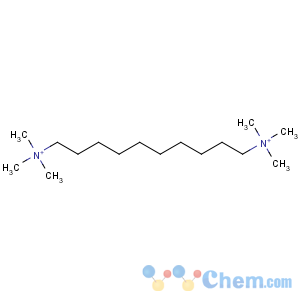 CAS No:156-74-1 1,10-Decanediaminium,N1,N1,N1,N10,N10,N10-hexamethyl-