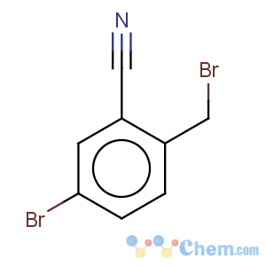 CAS No:156001-53-5 Benzonitrile,5-bromo-2-(bromomethyl)-