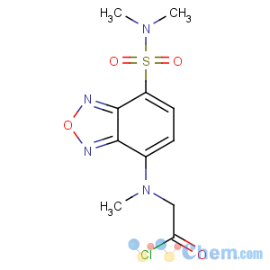 CAS No:156153-43-4 2-[[4-(dimethylsulfamoyl)-2,1,3-benzoxadiazol-7-yl]-methylamino]acetyl<br />chloride