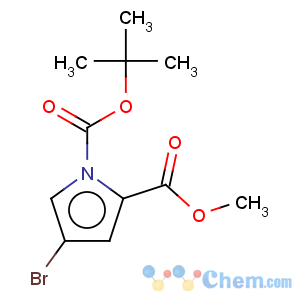 CAS No:156237-78-4 1H-Pyrrole-1,2-dicarboxylicacid, 4-bromo-, 1-(1,1-dimethylethyl) 2-methyl ester