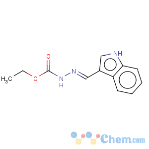 CAS No:15641-27-7 Hydrazinecarboxylic acid, 2-(1H-indol-3-ylmethylene)-,ethyl ester