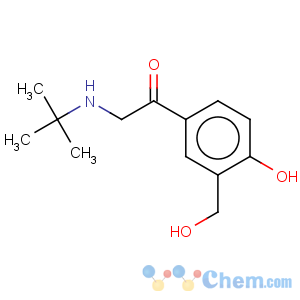 CAS No:156547-62-5 Ethanone,2-[(1,1-dimethylethyl)amino]-1-[4-hydroxy-3-(hydroxymethyl)phenyl]-