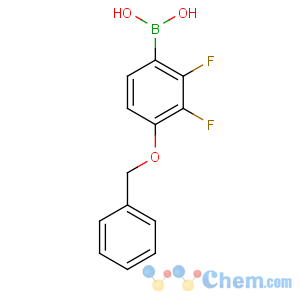 CAS No:156635-87-9 (2,3-difluoro-4-phenylmethoxyphenyl)boronic acid