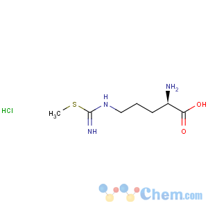 CAS No:156719-39-0 L-Ornithine,N5-[imino(methylthio)methyl]-, monohydrochloride (9CI)
