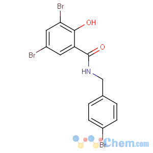 CAS No:15686-76-7 3,5-dibromo-N-[(4-bromophenyl)methyl]-2-hydroxybenzamide