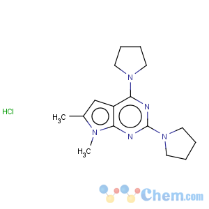 CAS No:157013-32-6 7H-Pyrrolo[2,3-d]pyrimidine,6,7-dimethyl-2,4-di-1-pyrrolidinyl-