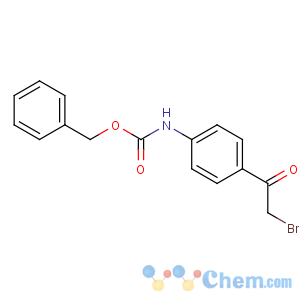 CAS No:157014-41-0 benzyl N-[4-(2-bromoacetyl)phenyl]carbamate