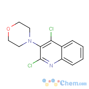 CAS No:157027-34-4 Quinoline, 2,4-dichloro-3-(4-morpholinyl)-