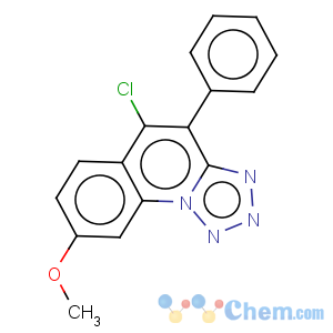 CAS No:157027-43-5 5-Chloro-8-methoxy-4-phenyl-1,2,3,9b-tetraaza-cyclopenta[a]naphthalene