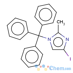 CAS No:157255-72-6 1H-Imidazole,4-iodo-2-methyl-1-(triphenylmethyl)-