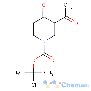 CAS No:157327-43-0 1-Piperidinecarboxylicacid, 3-acetyl-4-oxo-, 1,1-dimethylethyl ester