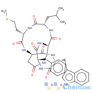 CAS No:157351-81-0 Cyclo(3-amino-L-alanyl-L-leucyl-L-methionyl-L-a-aspartyl-L-tryptophyl-L-phenylalanyl),(4®