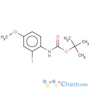 CAS No:157496-75-8 tert-butyl 2-iodo-4-methoxyphenylcarbamate