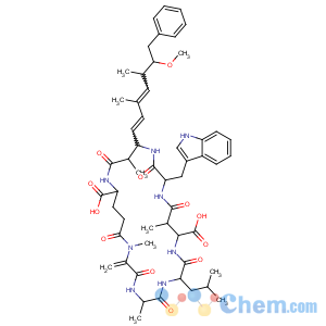 CAS No:157622-02-1 Algae  bloom  toxin,  Biotoxin,  Cyanobacterial  toxin