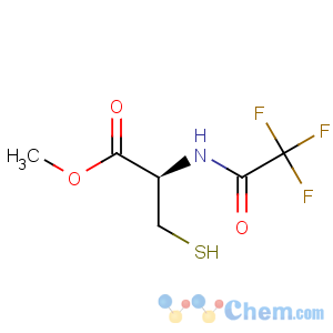 CAS No:1577-62-4 L-Cysteine,N-(trifluoroacetyl)-, methyl ester (9CI)