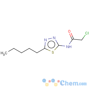 CAS No:15777-49-8 Acetamide,2-chloro-N-(5-pentyl-1,3,4-thiadiazol-2-yl)-