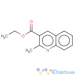 CAS No:15785-08-7 2-methyl-quinoline-3-carboxylic acid ethyl ester