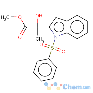 CAS No:157873-95-5 1H-Indole-2-aceticacid, a-hydroxy-a-methyl-1-(phenylsulfonyl)-,methyl ester