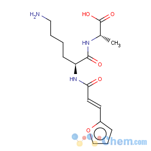 CAS No:158016-07-0 L-Alanine,N-[N2-[3-(2-furanyl)-1-oxo-2-propenyl]-L-lysyl]- (9CI)