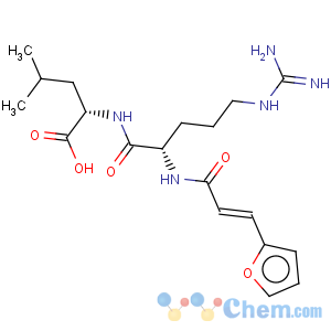 CAS No:158016-08-1 L-Leucine,N-[N2-[3-(2-furanyl)-1-oxo-2-propenyl]-L-arginyl]- (9CI)