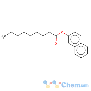 CAS No:15806-45-8 Nonanoic acid,2-naphthalenyl ester