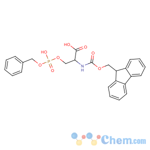 CAS No:158171-14-3 (2S)-2-(9H-fluoren-9-ylmethoxycarbonylamino)-3-[hydroxy(phenylmethoxy)<br />phosphoryl]oxypropanoic acid