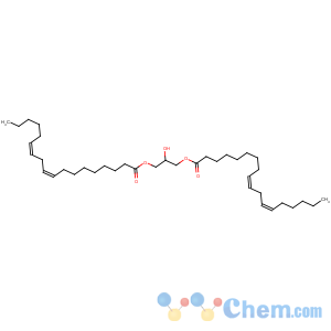 CAS No:15818-46-9 9,12-Octadecadienoicacid (9Z,12Z)-, 1,1'-(2-hydroxy-1,3-propanediyl) ester