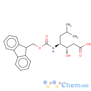 CAS No:158257-40-0 Heptanoic acid,4-[[(9H-fluoren-9-ylmethoxy)carbonyl]amino]-3-hydroxy-6-methyl-, (3S,4S)-