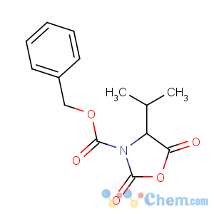 CAS No:158257-41-1 benzyl (4S)-2,5-dioxo-4-propan-2-yl-1,3-oxazolidine-3-carboxylate