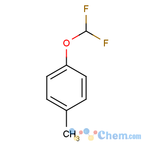 CAS No:1583-83-1 1-(difluoromethoxy)-4-methylbenzene