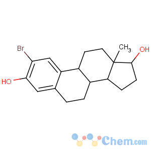 CAS No:15833-07-5 Estra-1,3,5(10)-triene-3,17-diol,2-bromo-, (17b)-