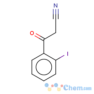 CAS No:158387-19-0 Benzenepropanenitrile,2-iodo-b-oxo-