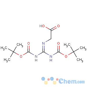 CAS No:158478-76-3 Glycine,N-[bis[[(1,1-dimethylethoxy)carbonyl]amino]methylene]-