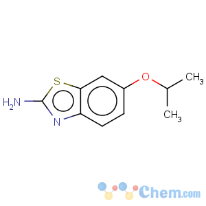 CAS No:15850-81-4 2-Benzothiazolamine,6-(1-methylethoxy)-